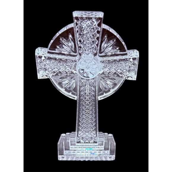 Waterford Crystal Other - Waterford Crystal Standing Celtic Cross New in Box Figurine Religious